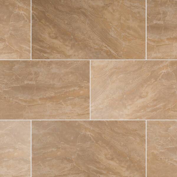 MSI Onyx Sand 16 in. x 32 in. Matte Porcelain Floor and Wall Tile (9 cases / 96.03 sq. ft. / pallet)