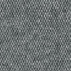 Century Gray Wood 6 ft. SD Polyester Texture Indoor/Outdoor Needlepunch Carpet