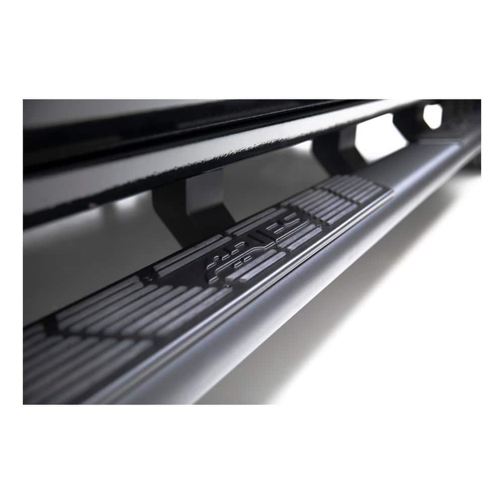 AscentStep Black Steel 5-1/2 x 75-Inch Truck Running Boards, Select Chevrolet Silverado, GMC Sierra 2500, 3500 HD -  Aries, 2558021