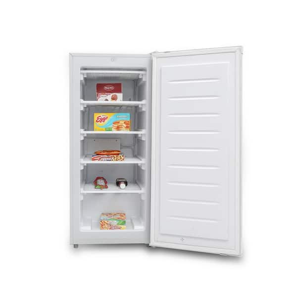 Commercial Cool 5 0 Cu Ft Upright Freezer In White Ccul50w6 The Home Depot