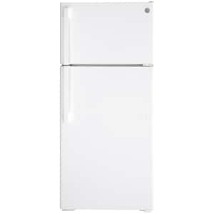 28 in. 16.6 cu. ft. Top Freezer Refrigerator in White, ENERGY STAR