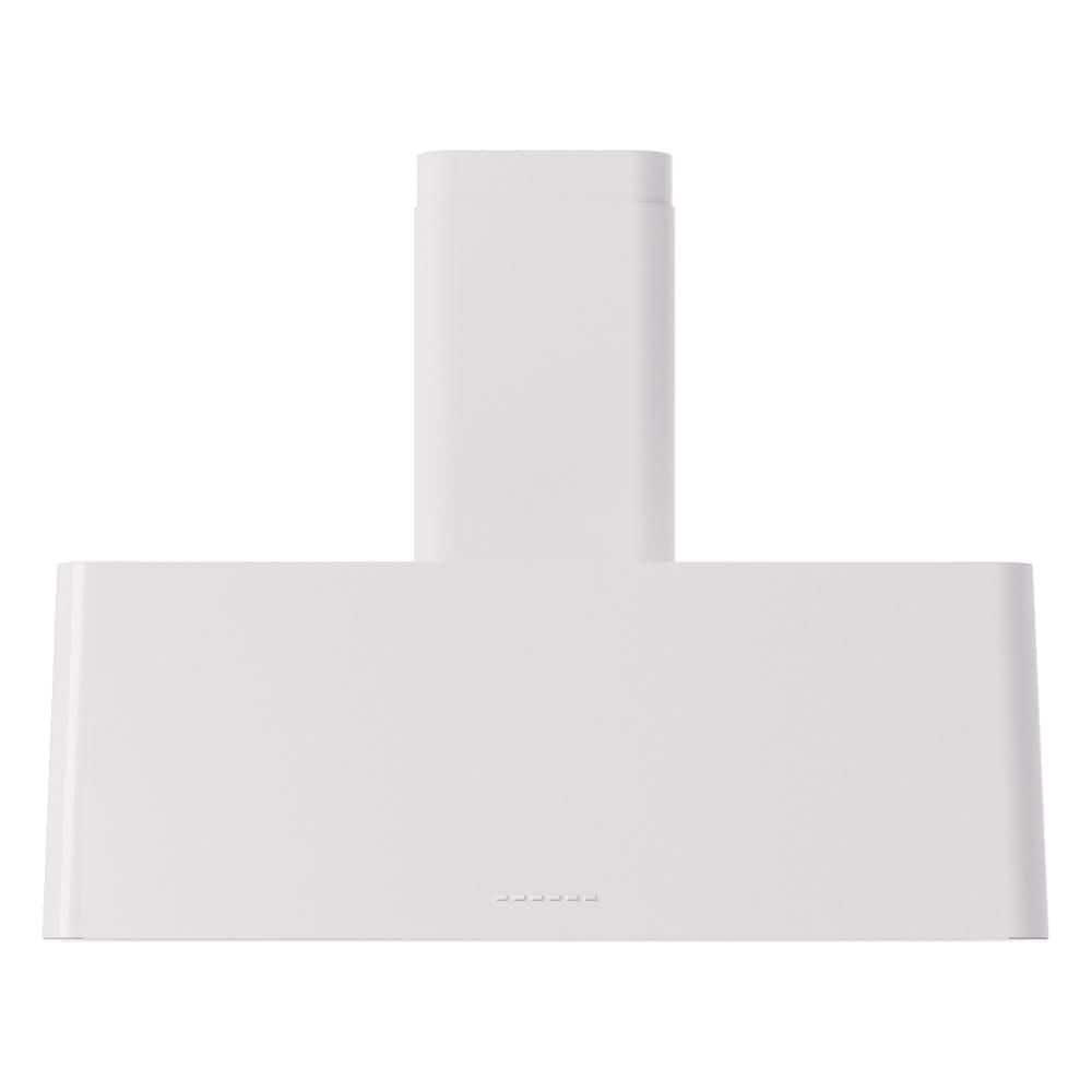 UAG48WH Nostalgie II 48 in. Vented Wall Mount Vented Range Hood with 850 CFM, Push Button Contro in White