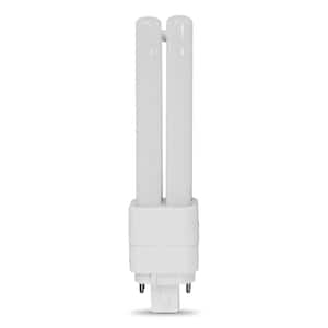 18-Watt Equivalent PL QuadTube CFLNI 4-Pin Plugin G24Q-2 Base CFL Replacement LED Light Bulb, Soft White 2700K (1-Bulb)