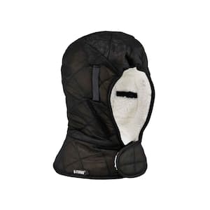 N-Ferno 6952 Black Shoulder Length 3-Layer w/Sherpa Fleece Winter Hard Hat Liner