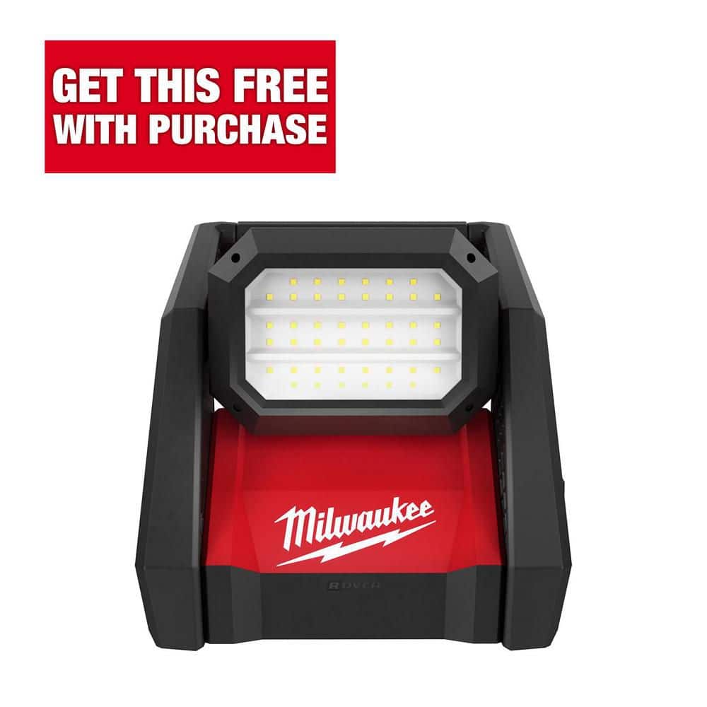 Milwaukee M18 GEN-2 18-Volt Lithium-Ion Cordless 4000 Lumens ROVER LED ...