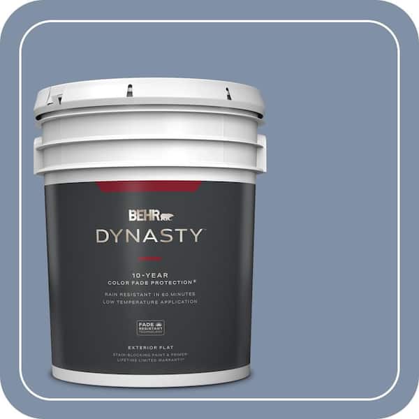 BEHR DYNASTY 5 gal. #MQ5-16 Montage Flat Exterior Stain-Blocking Paint & Primer