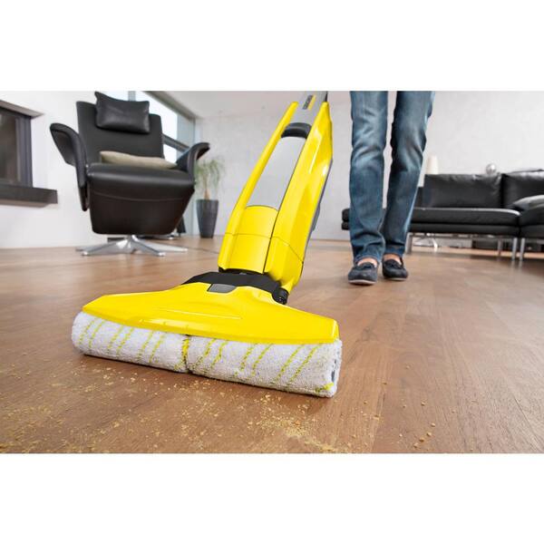 Kärcher Microfibre Roller Set For Hard Floor Cleaners (Yellow & Grey)