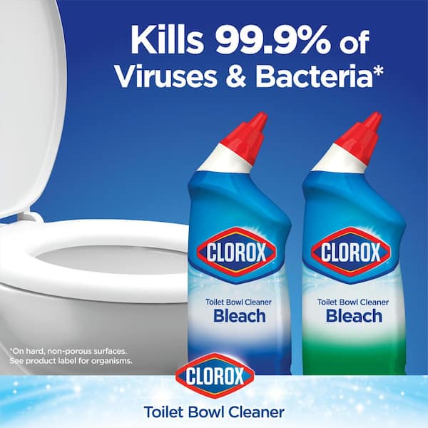 24 oz. Rain Clean Toilet Bowl Cleaner with Bleach (12-Pack)