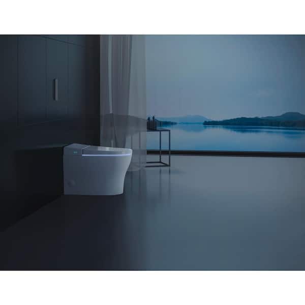 Duravit SensoWash U 1-Piece 0.92 GPF Dual Flush Elongated Toilet