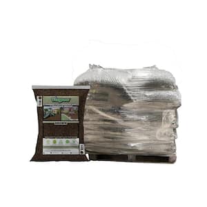 Rubber Playground and Landscape Mulch 37.5 CF pallet of 25 bags/1.38 cu. yds./1000 lbs.