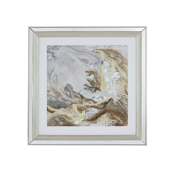 Miscool Avex 1-Piece Framed Art Print 23.6 in. x 23.6 in. Perryman Crystal Artwork