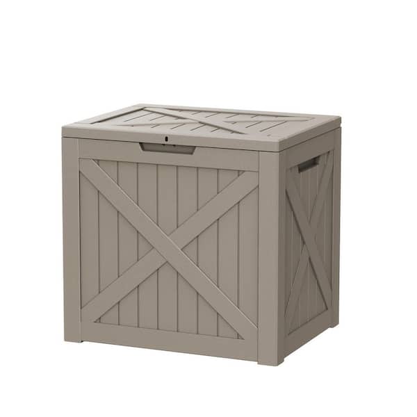 32 Gal. Resin Gray Deck Box