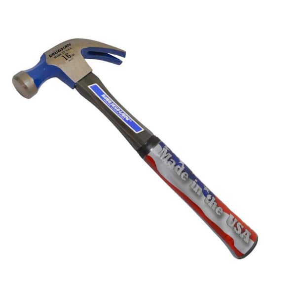 Vaughan 16 oz. Carbon Steel Nail Hammer with 13 in. Fiberglass Handle