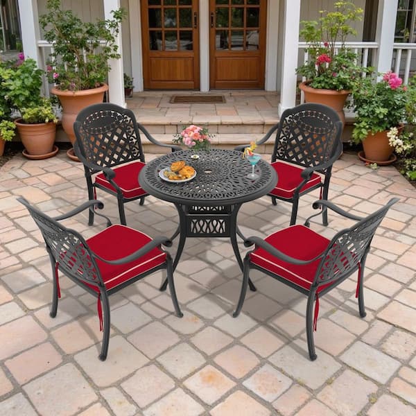 Metal Patio Amazon Outdoor Furniture Amazon Black Cast Aluminum