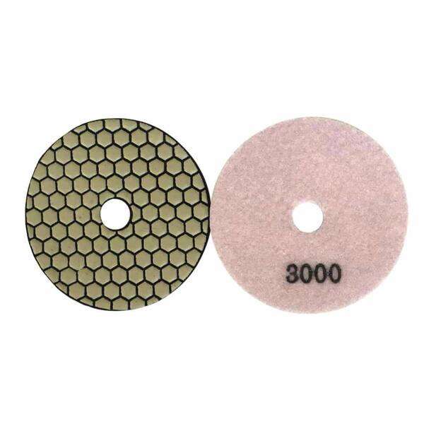 5" premium concrete diamond polishing pad/pads 50 grit 