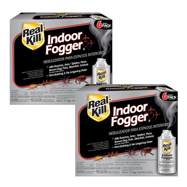 2 oz. Indoor Fogger Insect Killer Aerosol 6-Count (2-Pack)
