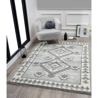 Garfield Updated Moroccan Farmhouse 6'7 x 9' Area Rug Garfield Updated Moroccan Farmhouse 6'7 x 9' Area Rug