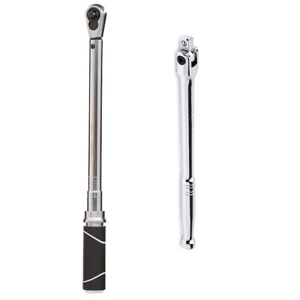 1/2 in. Drive Breaker Bar and Torque Wrench Combo