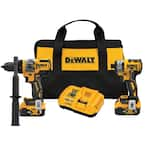 DEWALT 20V MAX Lithium-Ion Cordless Combo Kit (2-Tool) (5.0 Ah) DCK2100P2 