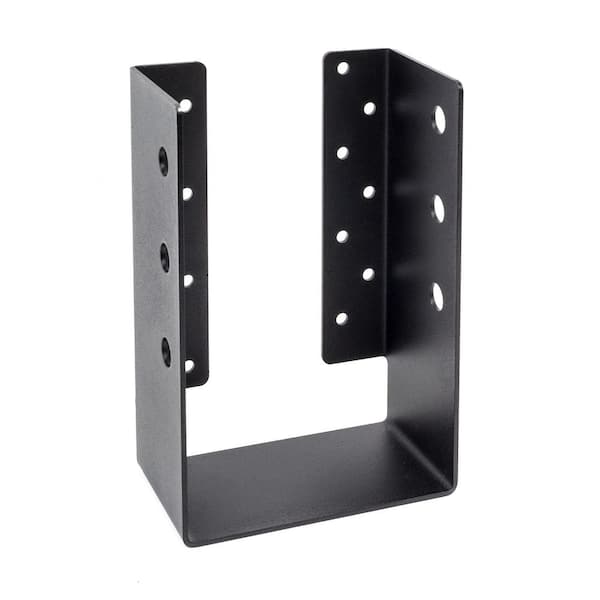 Simpson Strong-Tie Outdoor Accents ZMAX, Black Concealed-Flange 
