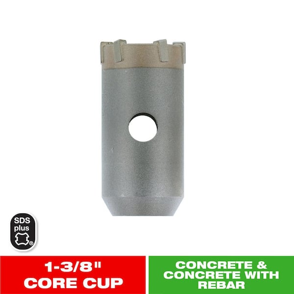 DIABLO 1-3/8 in. SDS-Plus Carbide Tipped Core Bit Thin Wall