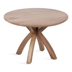Soleyn 26.50 in. Natural Round Wood Coffee Table
