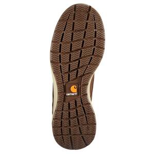 Men's FORCE 5 in. Sneaker Work Boot Nano Composite Toe - Brown Size 10M