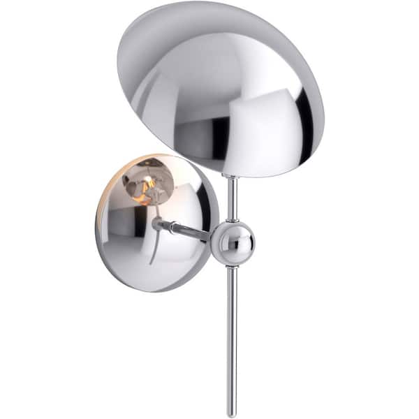 Reviews for KOHLER Vorleigh 1-Light Polished Chrome Wall Sconce