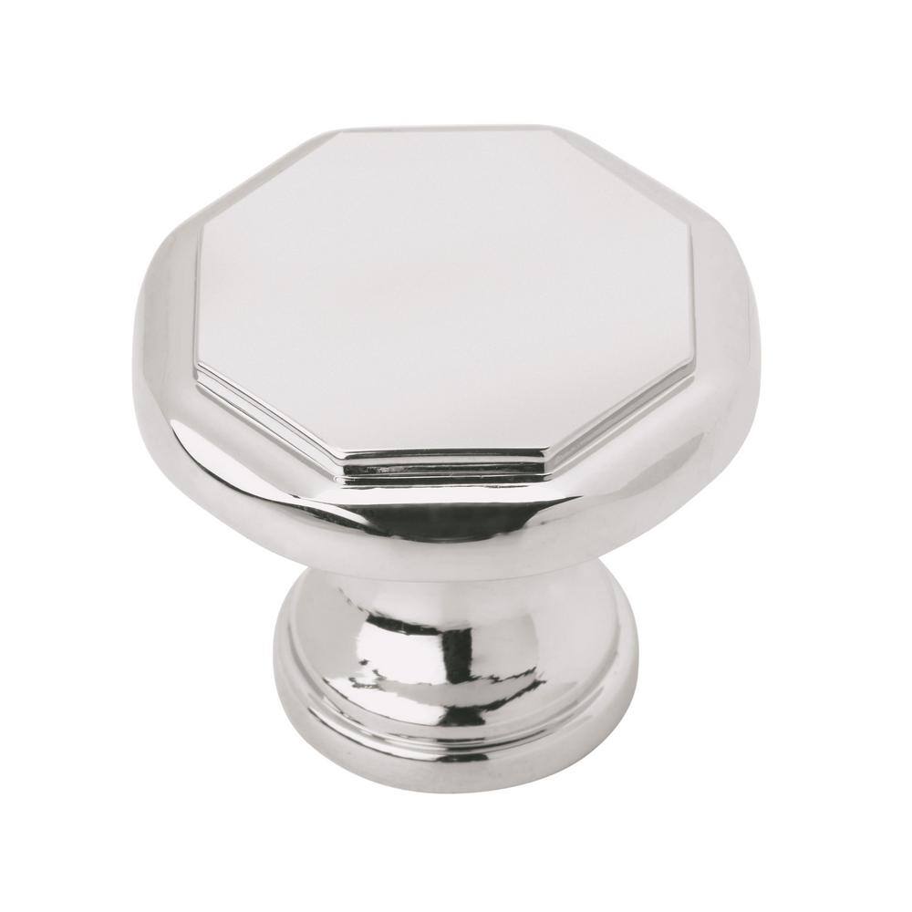 Torrance 1-3/16 in. Traditional Polished Chrome Geometric Cabinet Knob price history on PriceWatchPro
