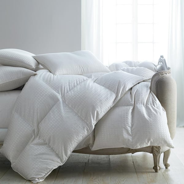 The Company Store Legends Luxury Royal Down Comforter Extra Warmth White Twin Goose Down Comforter