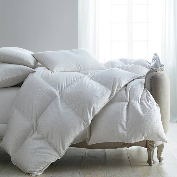 The Company Store Legends Luxury Royal Baffled Extra Warmth White King Goose Down Comforter