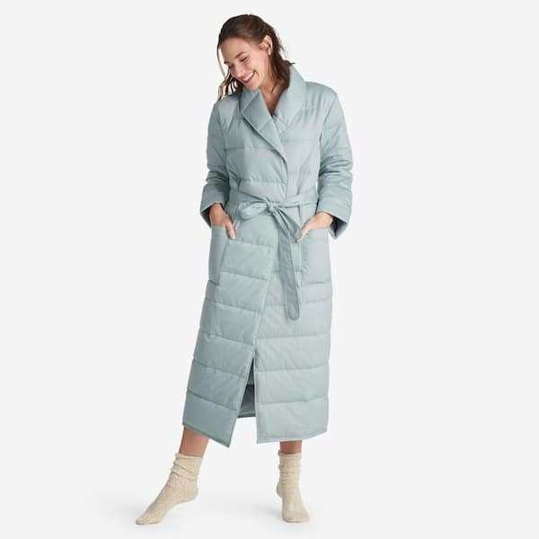 The Company Store Small Cloud Blue Down Robe