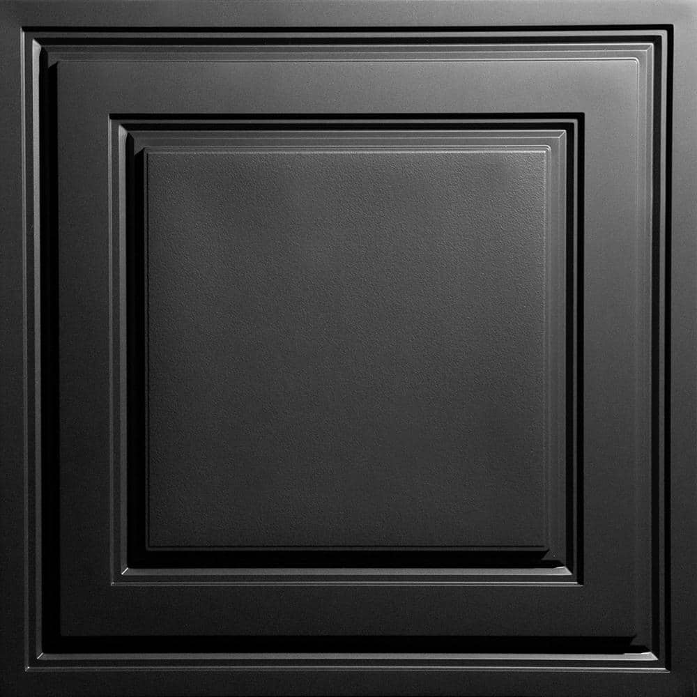 Ceilume Stratford Black Feather Light 2, Stratford Ceiling Tiles 2×2