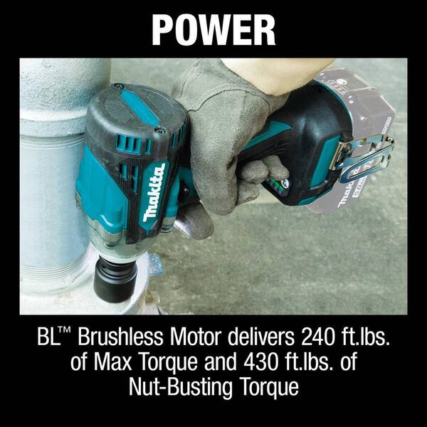 Makita 18-Volt LXT Lithium-Ion Brushless Cordless 4-Speed 1/2 in 