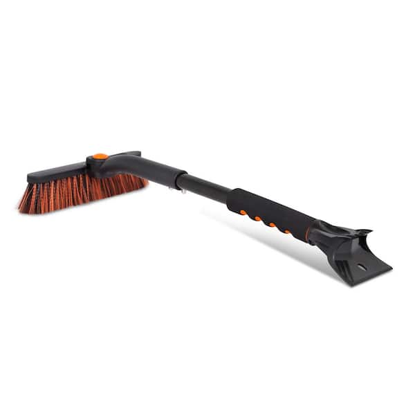 BirdRock Home Snow Moover 24 in. Compact Snow Brush with Ice