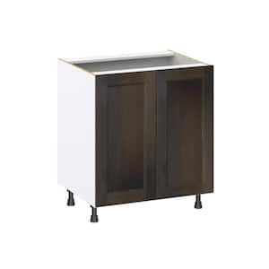 Lincoln Chestnut Solid Wood Assembled Sink Base Kitchen Cabinet with Full Height Door (30 in. W x 34.5 in. H x 24 in. D)