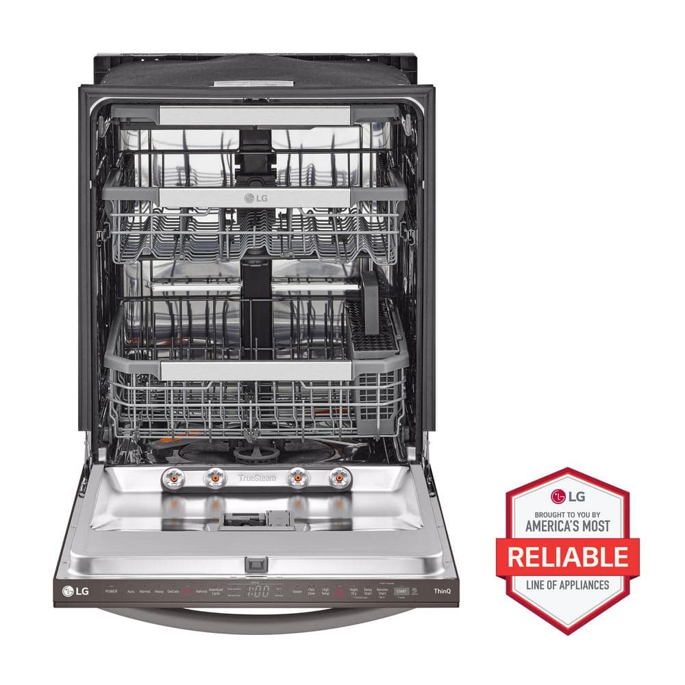 LG LDTH7972D Smart Top Control Dishwasher With 1-Hour Wash & Dry, Quadwash Pro, Truesteam And Dynamic Heat Dry