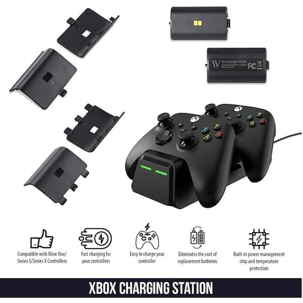 Wasserstein Xbox Wireless Controller Charging Station And Batteries For And 16 Model Xbox Series X Xbox Series S Xbox 1 Xsxcontroldualchrgrusa