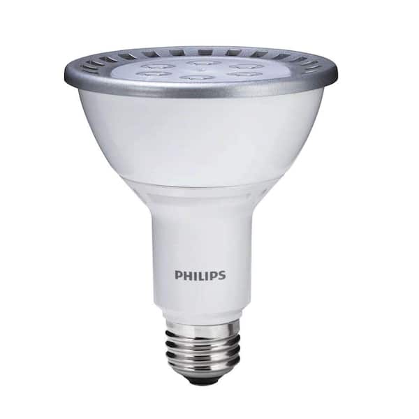 Philips 75W Equivalent Soft White (2700K) PAR30L Dimmable LED Flood Light Bulb (6-Pack)