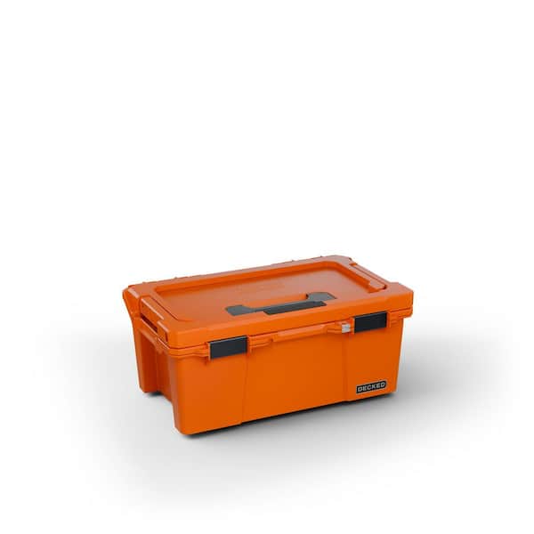 DECKED Sixer 16 Weatherproof Cargo Case - Blaze Orange A0010-SIXR