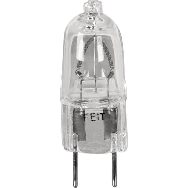 50-Watt T4 Dimmable G8 Bi-Pin Halogen Light Bulb, Warm White 3000K