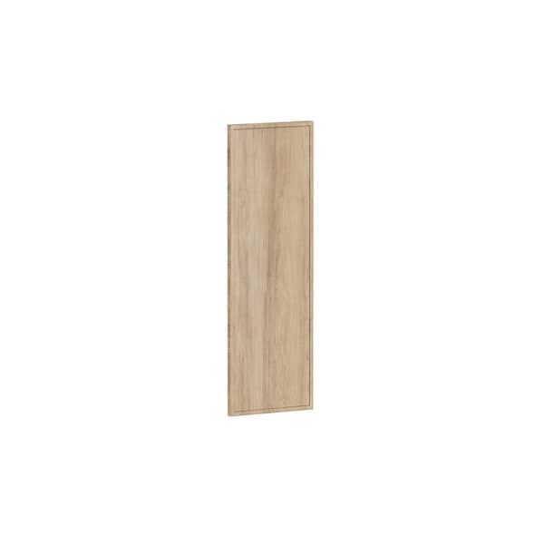 Designer Series Renly 12 in. W x 0.75 in. D x 36 in. H Assembled Slim Shaker Decorative End Panel in Sandstone