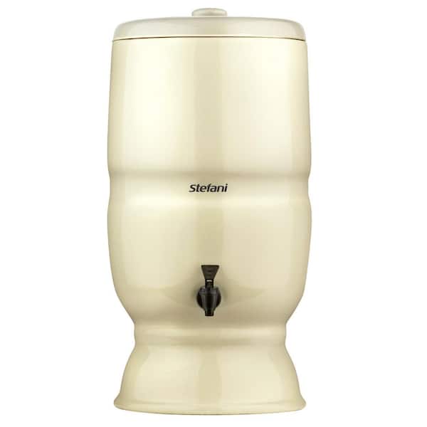 Gravity-Fed Counter Top 3.96 Gal. Porcelain Water Purifier