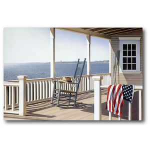 American Porch Gallery-Wrapped Canvas Wall Art 18 in. x 12 in.
