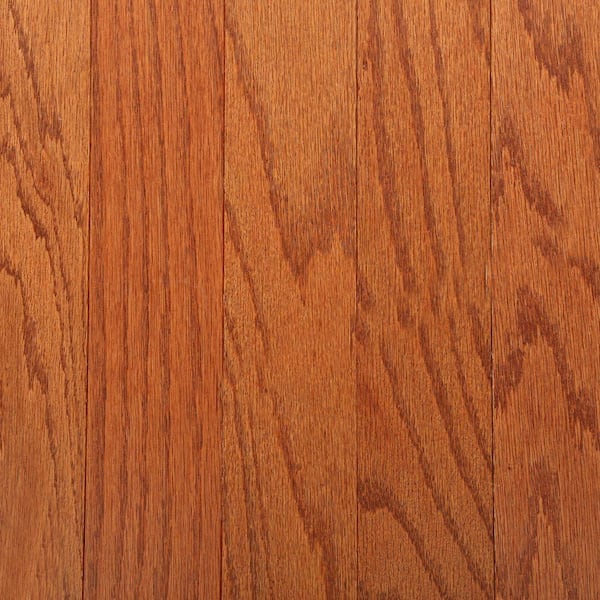 Bruce Oak Gunstock 3/8 in. Thick x 3 in. Wide x Varying Length Engineered Hardwood Flooring (30 sq. ft. / case)