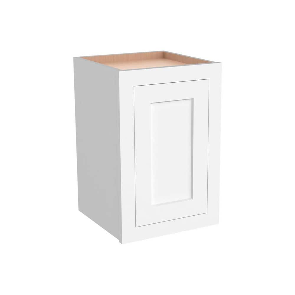 18 in. W x 13.5 in. D x 18 in. H Ready to Assemble Standard Wall Kitchen Cabinet in Beige Full Overlay Design price history on PriceWatchPro