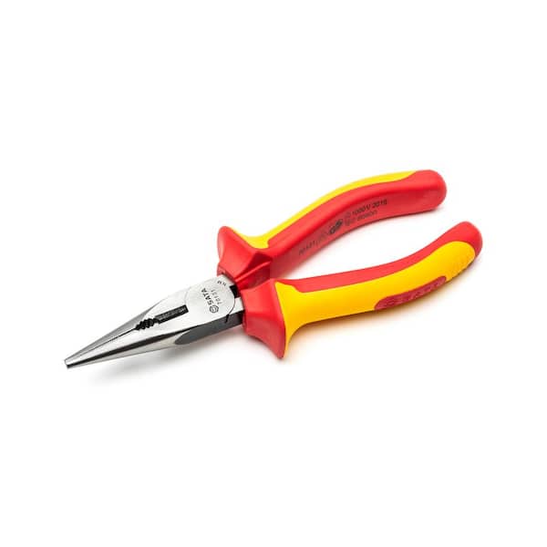SATA 1000-Volt VDE Insulated 6 in. L Nose Pliers