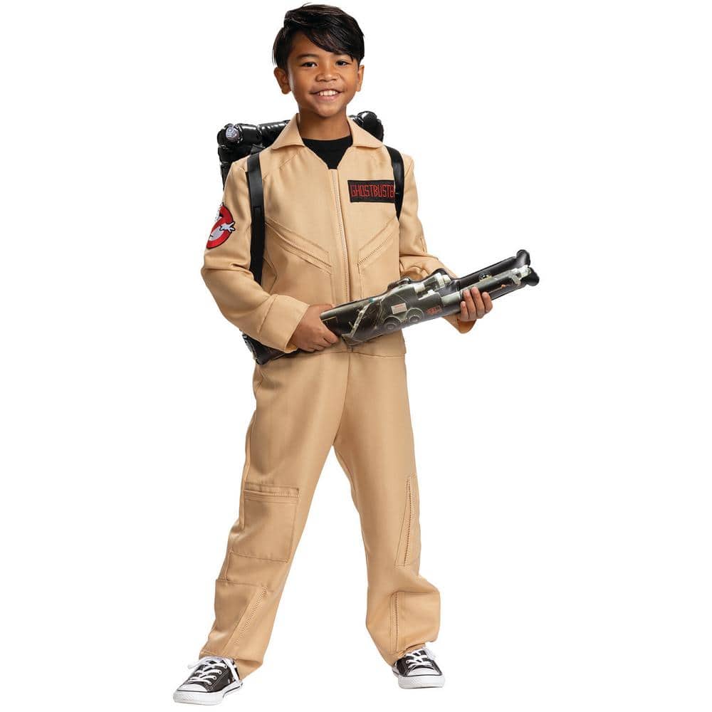 Kids Deluxe 80's Ghostbusters Costume - Medium - Kids Halloween Costume price history on PriceWatchPro