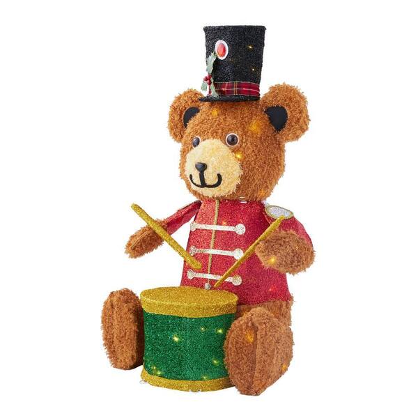 Yuletide LED 3ft Teddy Bear factory NutCracker