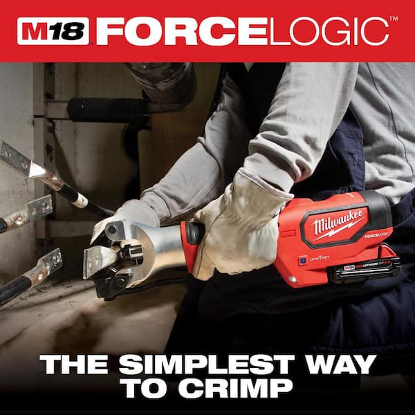 M18 18V Lithium-Ion Cordless FORCE LOGIC 750 MCM Dieless Crimper (Tool Only)​